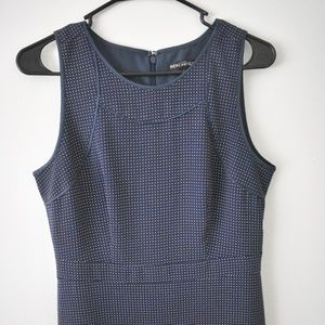 J.Crew Mercantile Navy Dot Dress